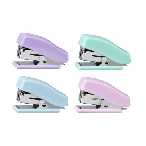 Marbig Mini Stapler W/STAPLES Pastel Assorted