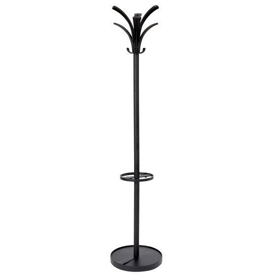 Alba Brio Coat Rack Black