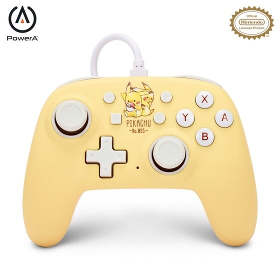 Powera Nano Wired Controller Pika Friends Nintendo Switch