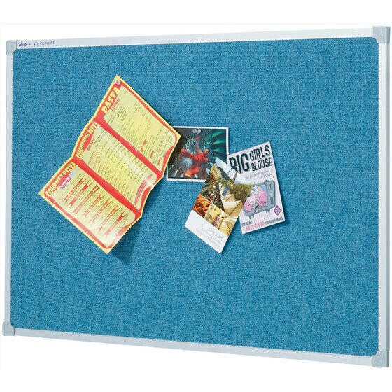 Quartet Bulletin Board Fabric 600X900MM Wedgewood
