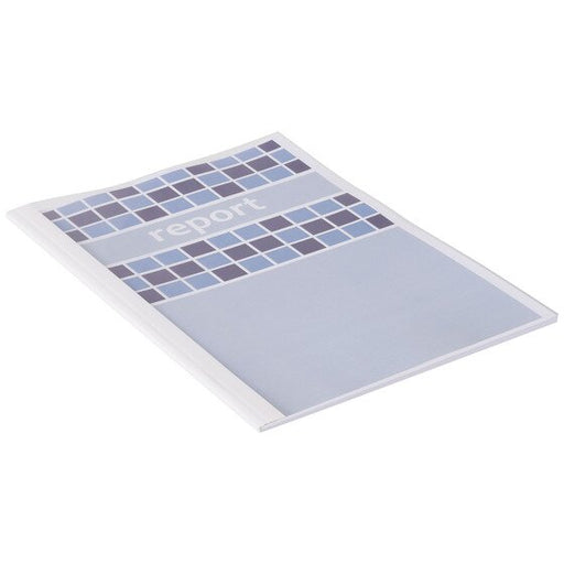 Gbc Binding Cover Thermal 3.0MM White Pack 100