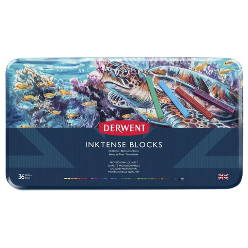 Derwent Inktense Block Tin 36