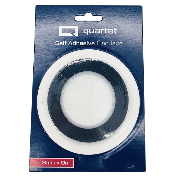Quartet Geotape 3MM Black Crepe