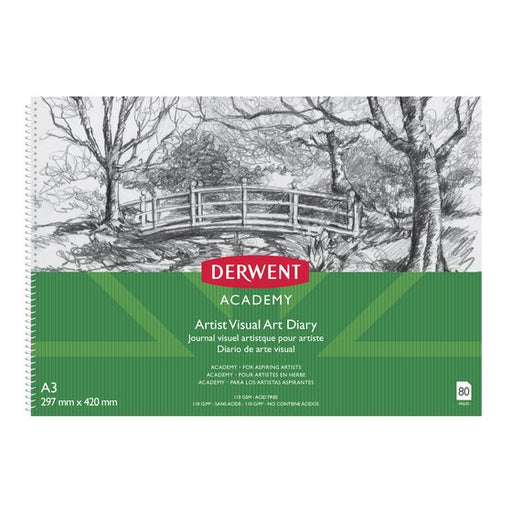 Derwent Academy Visual Art Diary A3 Landscape 80 Page
