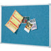 Quartet Bulletin Board Fabric 900X1200MM Wedgewood