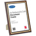 Carven Document Frame REDWOOD/GOLD A4