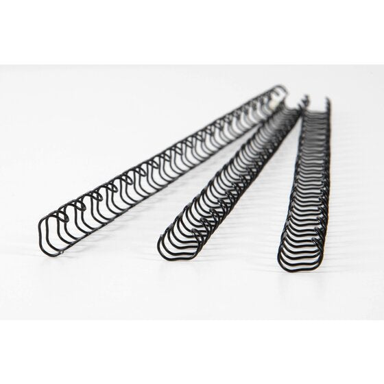 Gbc Binding Wire 21 Loop 6MM Black Pack 100