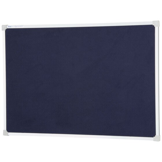 Quartet Bulletin Board Felt 900X1200MM Blue