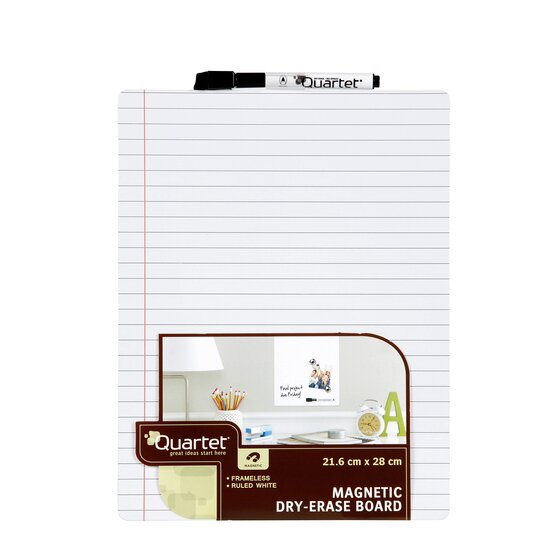 Quartet Whiteboard Tile White Ruled