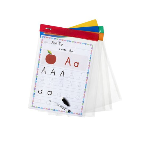Quartet Flex Dry Erase Pocket Sleeve A4 PK10