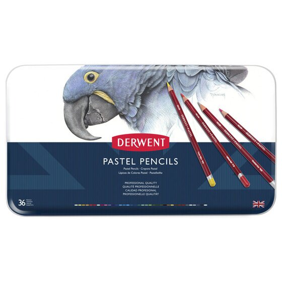 Derwent Pastel Pencil Tin 36