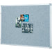 Quartet Bulletin Board Fabric 600X900MM Silver