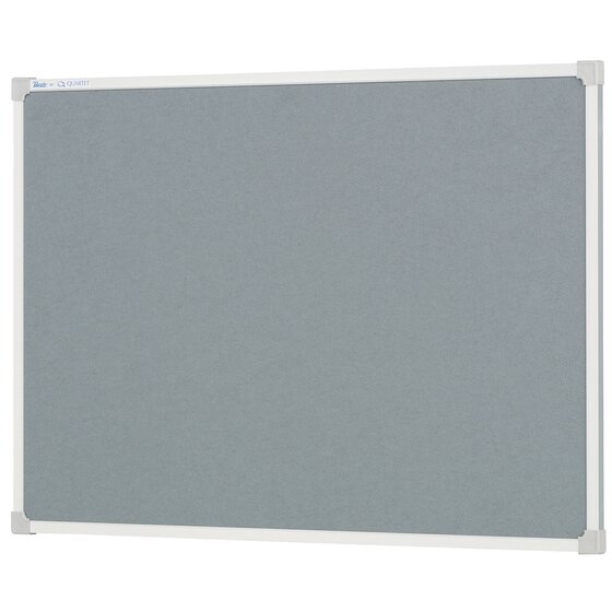 Quartet Bulletin Board Felt 600X900MM Grey