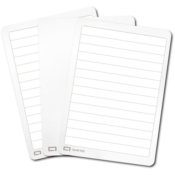 Quartet Flex Whiteboard Double-sided PLAIN/LINED PK30