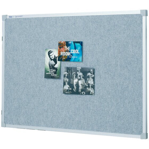 Quartet Bulletin Board Fabric 900X1200MM Silver