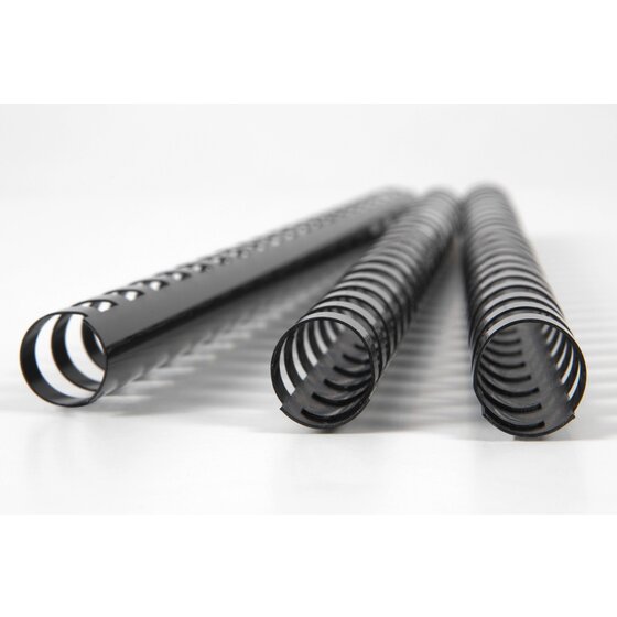 Gbc Binding Comb 12MM Black Pack 25