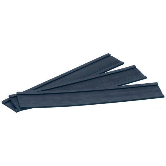 Quartet Magnet Card Holders 25X150MM PK10