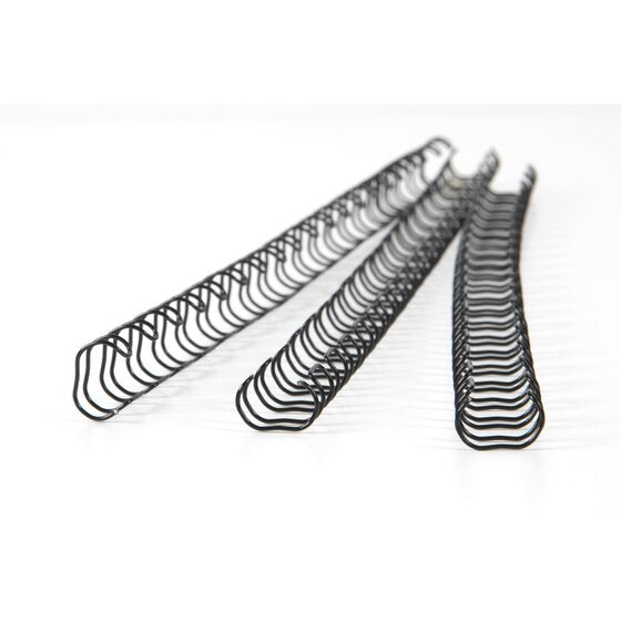 Gbc Binding Wire 21 Loop 8MM Black Pack 100