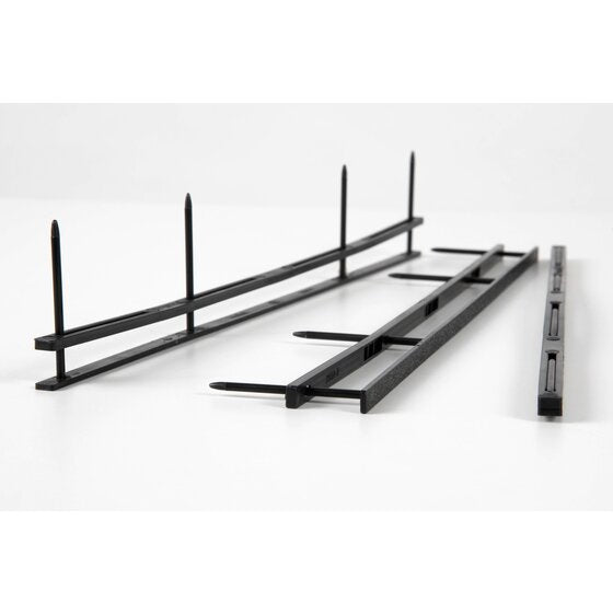 Gbc Binding Strip Evb 4 Prong Black Pack 25