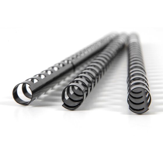 Gbc Binding Comb 8MM Black Pack 25