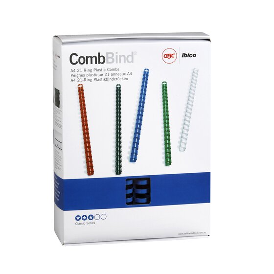 Gbc Binding Comb 25MM Blue Pack 50