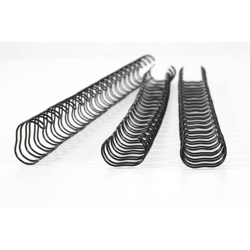 Gbc Binding Wire 21 Loop 12MM Black Pack 100