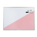 Quartet Geo Whiteboard Pink 430X580MM