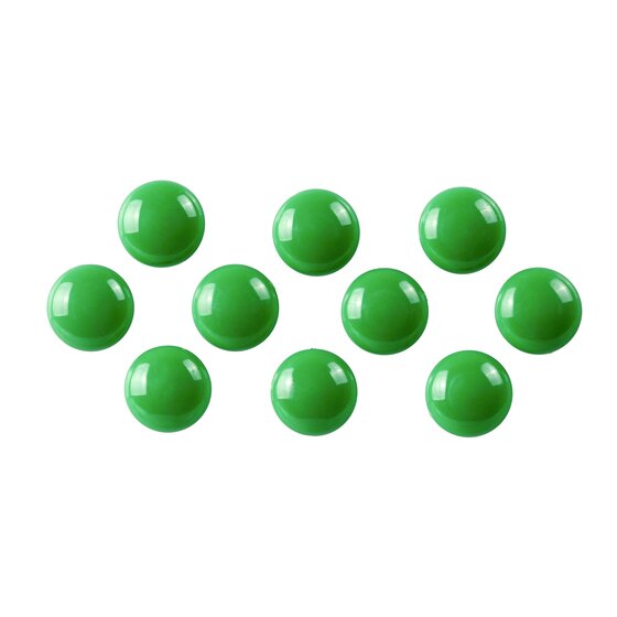 Quartet Magnet Buttons 20MM Green PK10