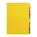 Gbc Binding Tab Dividers A4 Colour Pack 10