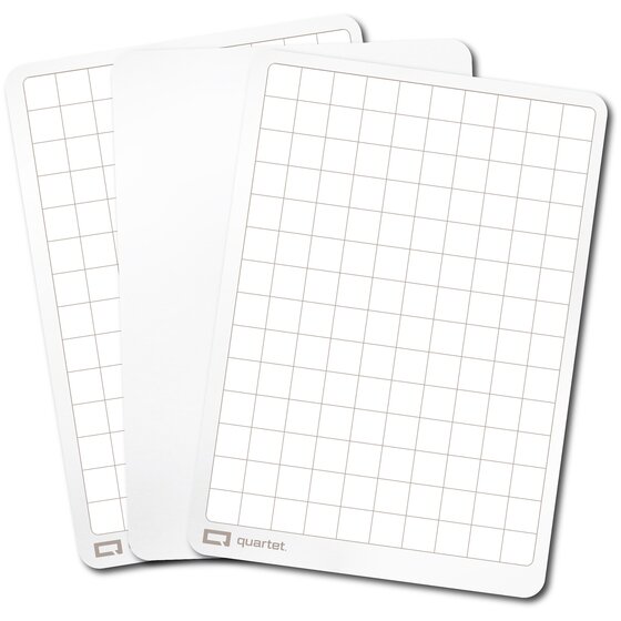 Quartet Flex Whiteboard Double-sided PLAIN/GRID PK30