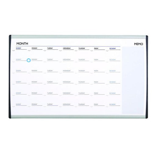 Quartet Planner Board Month Arc Cubicle 460X760MM