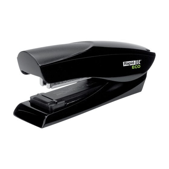 Rapid Stapler F/STRIP Eco Flatclinch Black