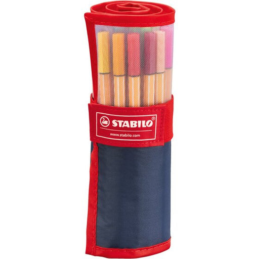 Stabilo Point 88 Fineliner Asstd Rollerset 25PC