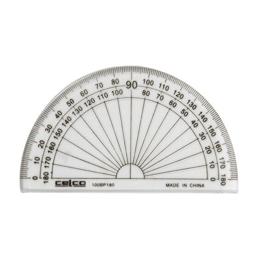 Celco Protractor 10CM 180DEG Bulk