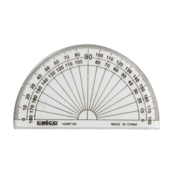 Celco Protractor 10CM 180DEG Bulk