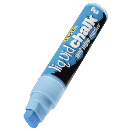 Texta Liquid Chalk Marker Wet Wipe Blue