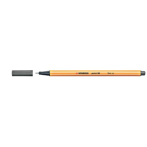 Stabilo Point 88 Fineliner Dark Grey