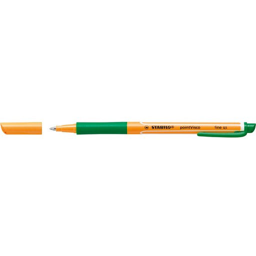Stabilo Point Visco Rollerball Green Box 10