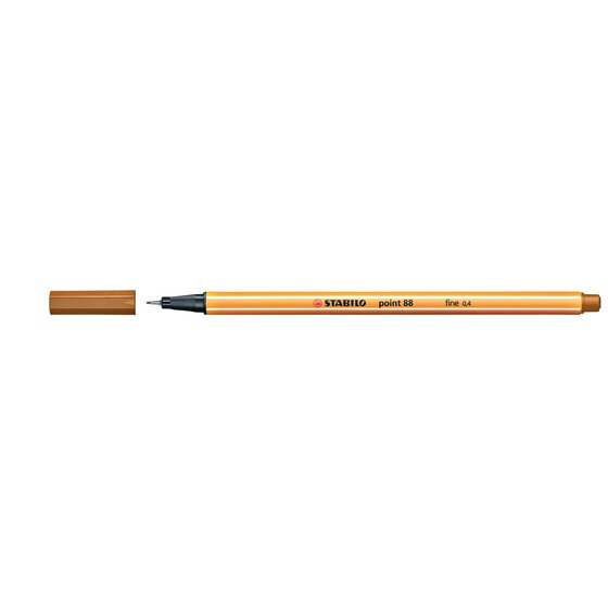 Stabilo Point 88 Fineliner Dark Ochre