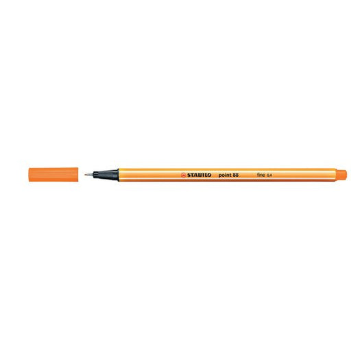 Stabilo Point 88 Fineliner Orange Box 10