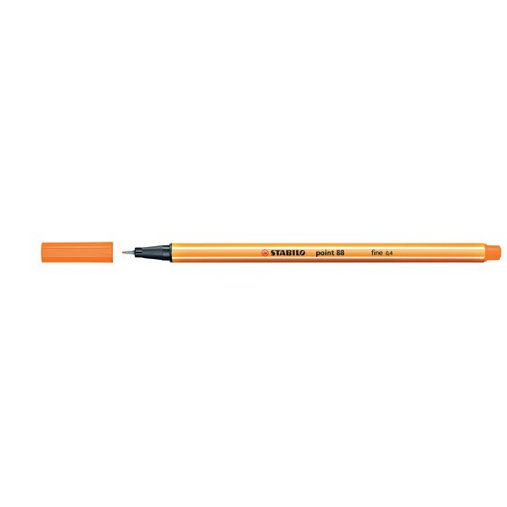 Stabilo Point 88 Fineliner Orange Box 10
