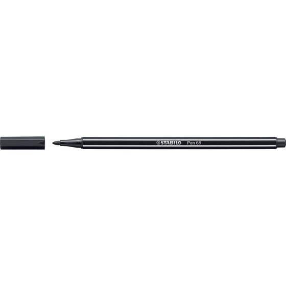 Stabilo Pen 68 Fibre Tip Pen Black