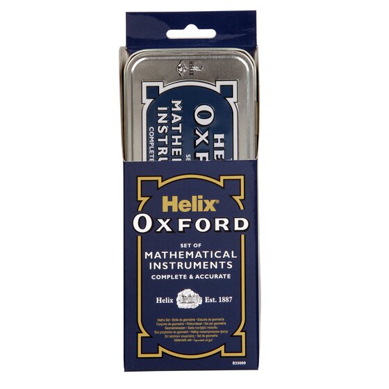 Helix Oxford Math Set Economy Blue