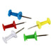 Esselte Push Pin Assorted Colour 200PACK