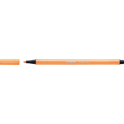 Stabilo Pen 68 Fibre Tip Pen Fluro Orange