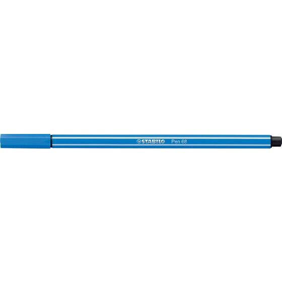 Stabilo Pen 68 Fibre Tip Pen Dark Blue