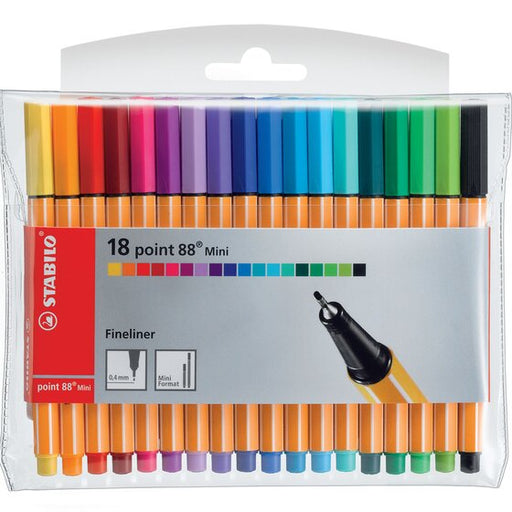 Stabilo Mini Point 88 688/18-1 Ast WAL18