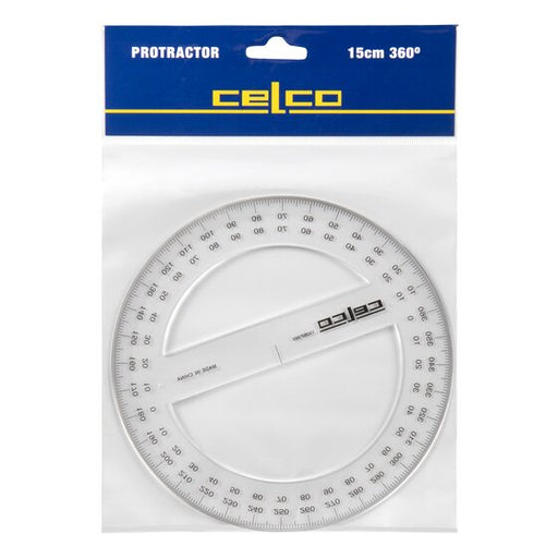 Celco Protractor 15CM 360DEG