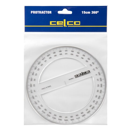 Celco Protractor 15CM 360DEG