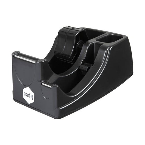 Marbig Professional 2 in 1 Heavy Duty Tape Dispnsr Black